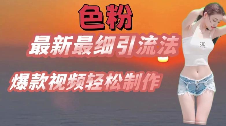 se粉最新最细引流法，七天螺旋起号法，爆款视频轻松制作【揭秘】-资源宝库