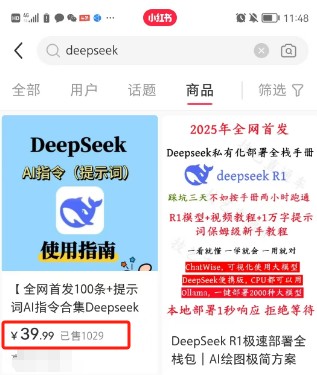 利用热门DeepSeek赚钱项目，多种变现方式小白也能盲赚3W+，就是用这个方法-资源宝库