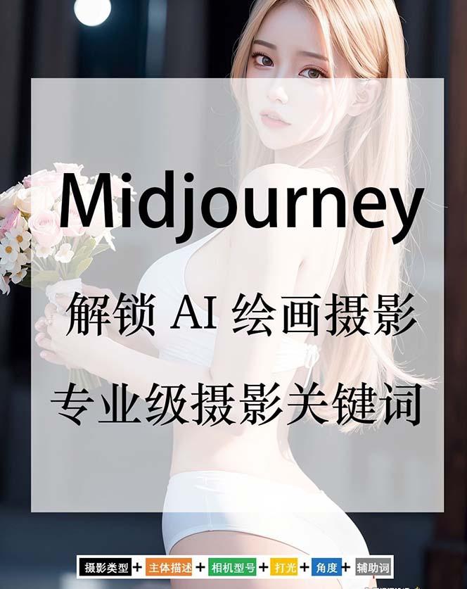 Midjourney关键词-解锁AI绘画专业级人工智能摄影关键词表-资源宝库