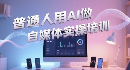 普通一个人用AI做自媒体,助你轻松开启AI自媒体创作之路-资源宝库