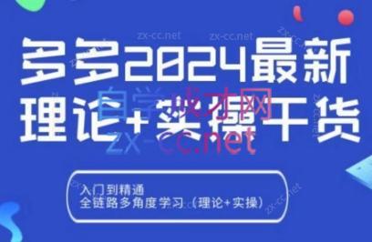 拼多多2024最新规则理论结合实际的干货-资源宝库