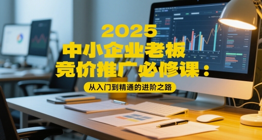 2025中小企业老板竞价推广必修课：从入门到精通的进阶之路-资源宝库