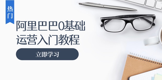 阿里巴巴运营零基础入门教程：涵盖开店、运营、推广，快速成为电商高手-资源宝库