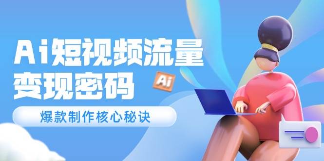 Ai短视频流量密码,爆款制作核心秘诀,120万案例深度解析-资源宝库