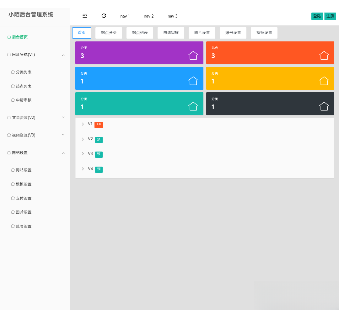 PHP网址导航源码-资源宝库