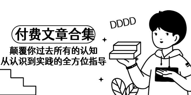 (9646期)《某公众号付费文章合集》颠覆你过去所有的认知 从认识到实践的全方位指导-资源宝库