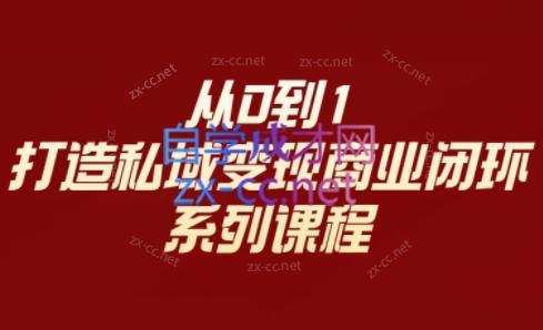 李润老师·从0到1打造私域变现商业闭环-资源宝库