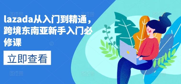 lazada从入门到精通，跨境东南亚新手入门必修课-资源宝库