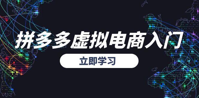 拼多多虚拟电商入门，精准选品方法论，无货源模式起盘技巧-资源宝库