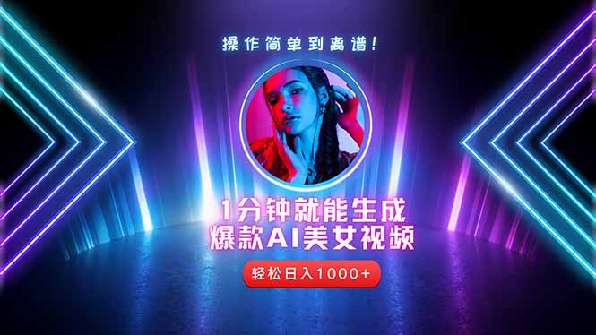2025年最强副业：用AI做短视频，从零开始打造爆款账号！-资源宝库