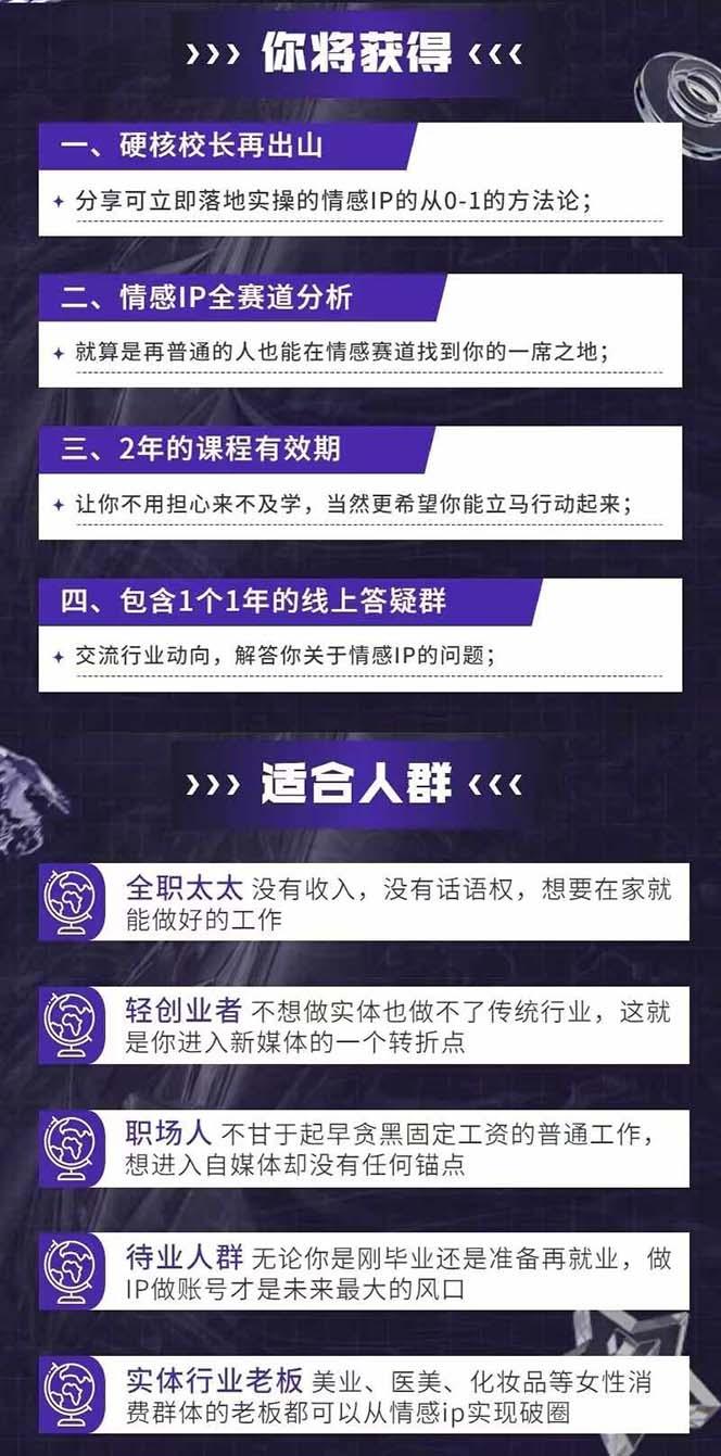 图片[1]-情感直播IP短视频全通大课，普通人的IP之路从情感赛道开始(18节-资源宝库