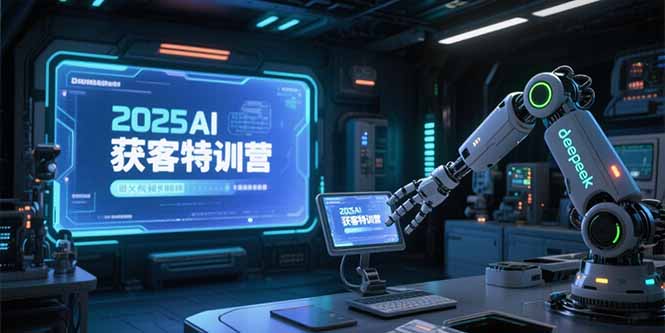 2025AI获客特训营，AI图文视频全制作，deepseek工具实操教学-资源宝库