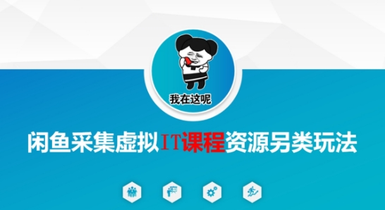 闲鱼采集虚拟IT课程资源另类玩法,干货满满-资源宝库