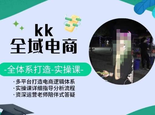KK全域电商，全体系打造实操课，多平台打造电商逻辑体系-资源宝库
