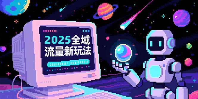 2025全域流量新玩法,O5A无潜入池方法论,基础逻辑+实战技巧全解析-资源宝库