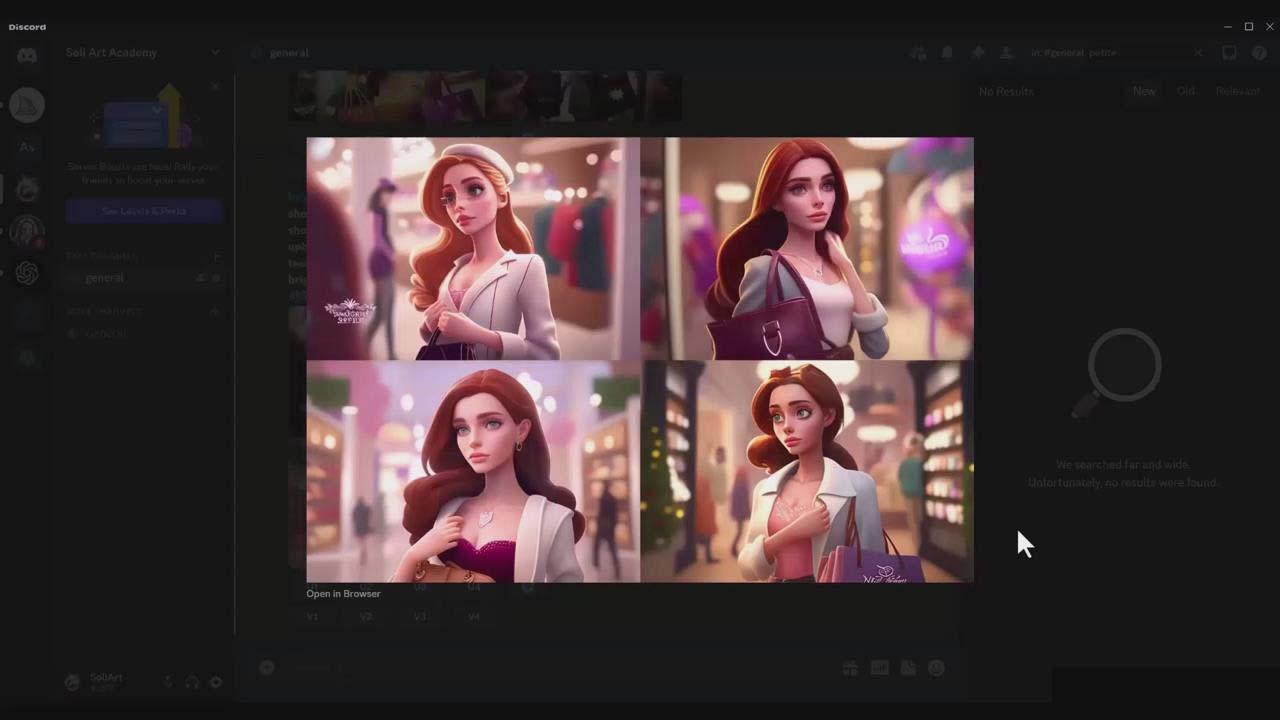 图片[5]-掌握 MidJourney V5 AI + ChatGPT创建一致的角色设计图像-22节课-中英字幕-资源宝库