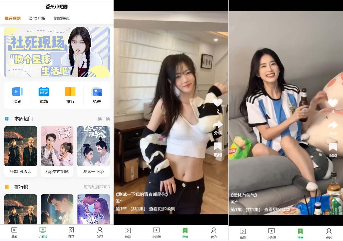 (8542期)小剧场短剧影视系统源码 全开源 带支付收益+会员机制+代理推广等模式【…-资源宝库